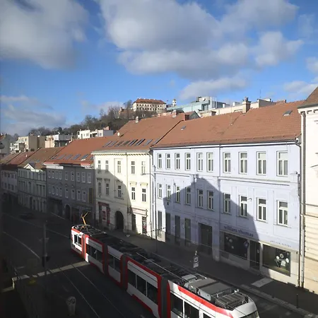 Rum i privatbostad Spilberk Castle View, Private Suite, Center Brno